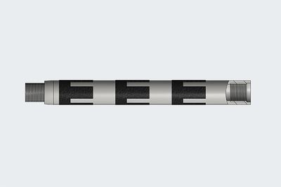 Connecting piece AL - ram injection lance 